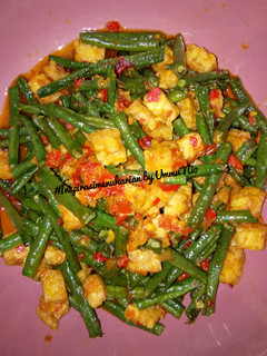Foto resep Tumis Kacang Panjang & Tempe, Bumbu Ulek