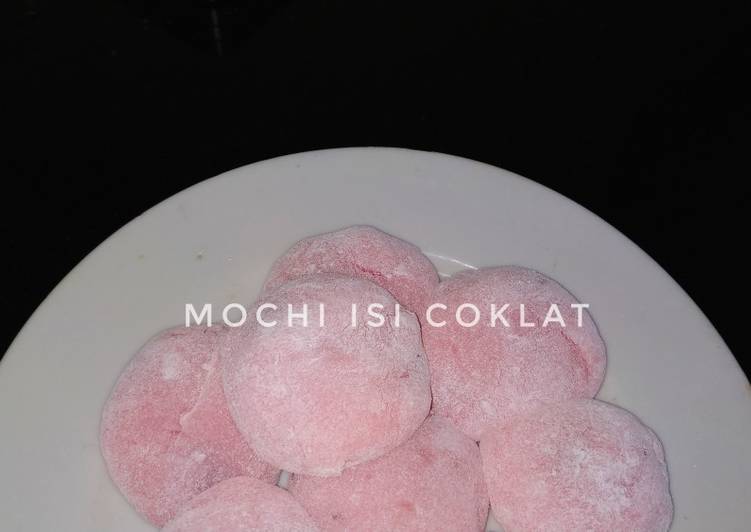 Mochi isu cokelat simple