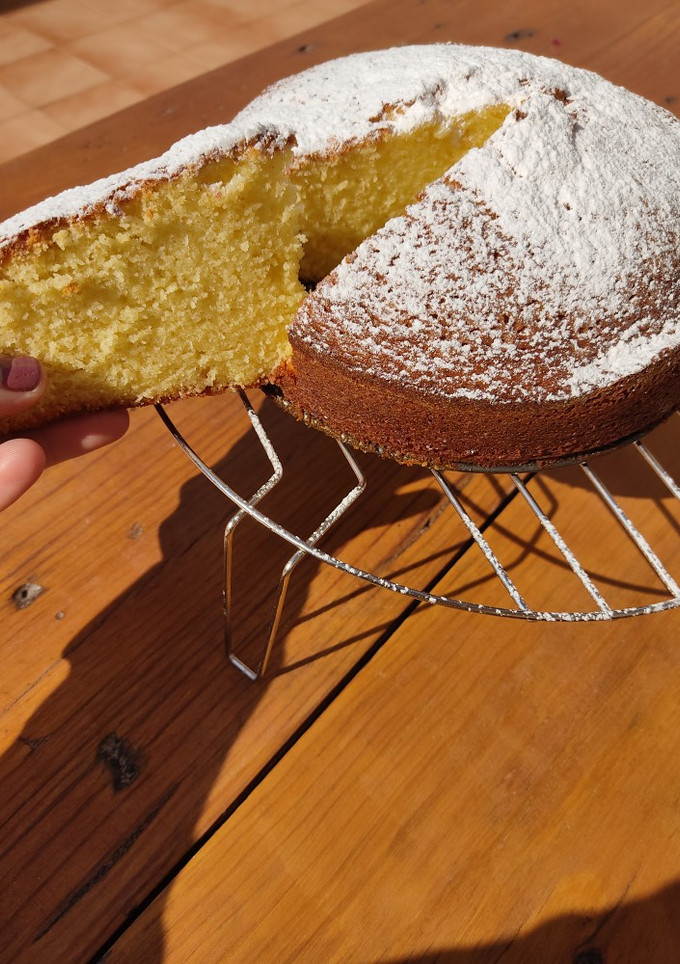 Una foto de Bizcocho de naranja