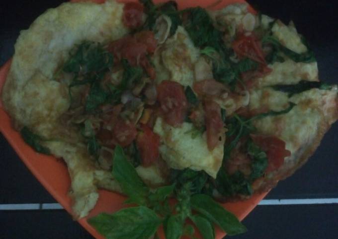 Resep Telur dadar sambal kemangi yang Bisa Manjain Lidah