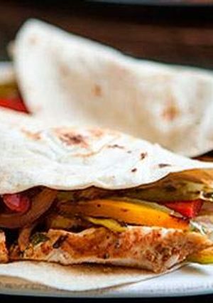 Фото Фахита - блюдо мексиканской кухни.