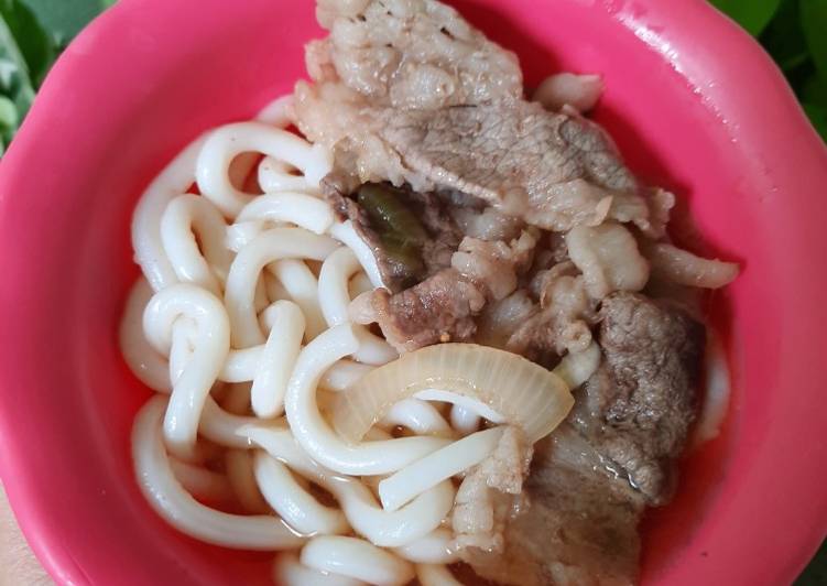 Resep Beef Udon yang Menggugah Selera