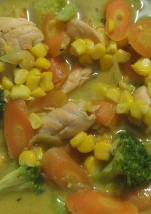 Foto resep Menu Trimester 1 kehamilan, Sop ikan salmon