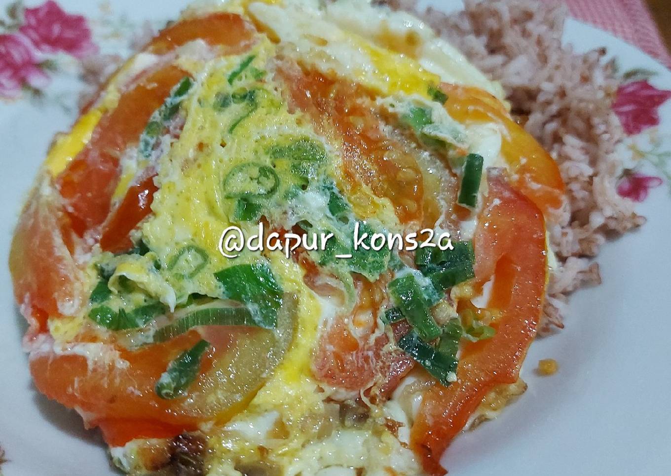 ✨️Telor Ceplok Tomat Special