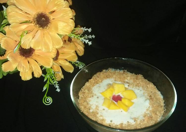 Recipe of Speedy Mango fruit trifle