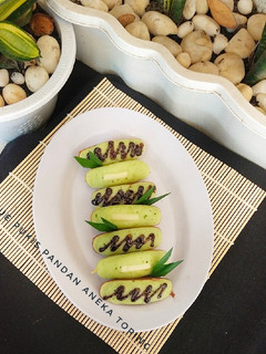 Foto resep Kue Pukis Pandan Aneka Toping