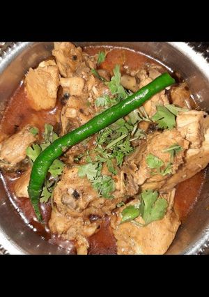 A picture of Pepper chicken.
