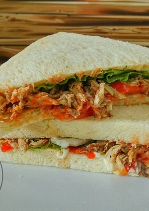 Foto resep Sandwich Tuna