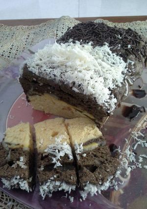 Foto resep Brownies keju coklat pisang