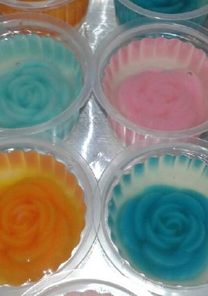 Foto resep Puding kaca mawar