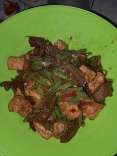 Foto resep Oseng buncis, tahu, kikil