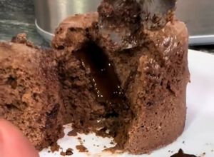 Foto principal de Volcán de chocolate saludable