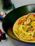 Ravioli del Plin al Salmone con Salsa di Gamberetti