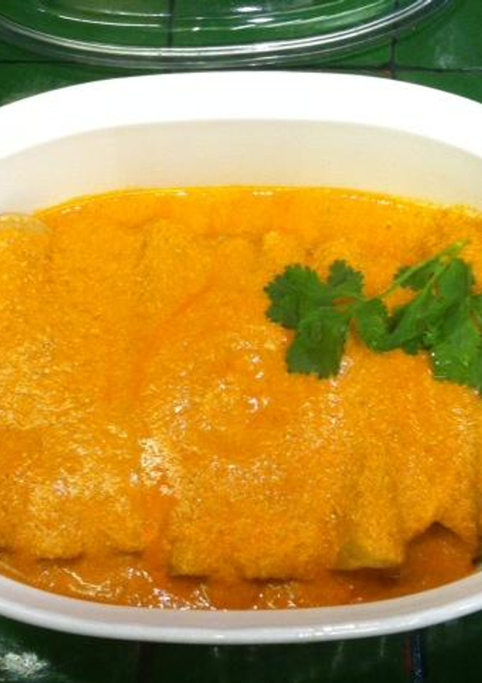 Una foto de Enchiladas de huaxmole