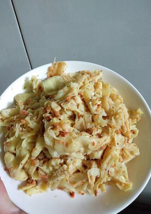 Hình của món Măng muối riềng.