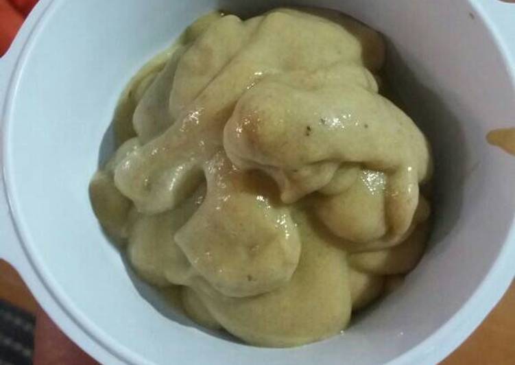 Bahan Mpasi pure pisang | Cara Buat Mpasi pure pisang Yang Enak dan Simpel