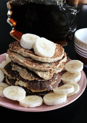 Une photo de Pancakes à la banane