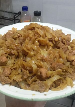 Foto resep Kwetiau sosis goreng simple ala ibuLuRah