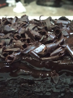 Foto resep Brownies kukus with choco ganache