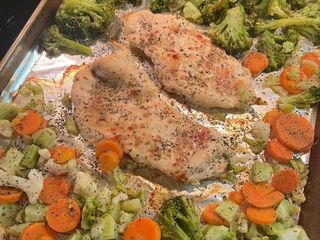 Sheet Pan Chicken and Veggies