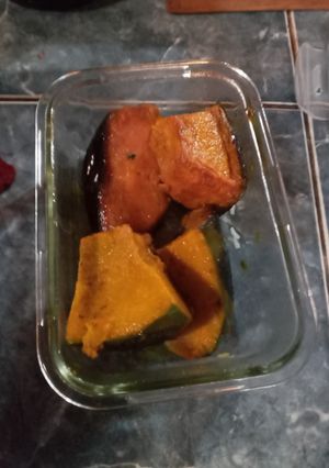 Una foto de Calabaza asada