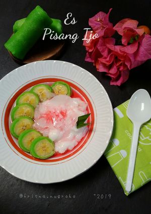 Foto resep Es Pisang Ijo