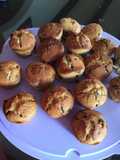 Muffin frutti rossi e cioccolato