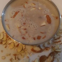 A picture of Mushroom Almond Soup.