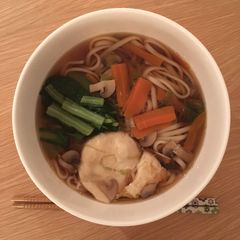 A picture of Udon Noodle Soup.