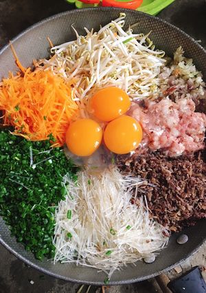 Hình của món Chả bánh đa.