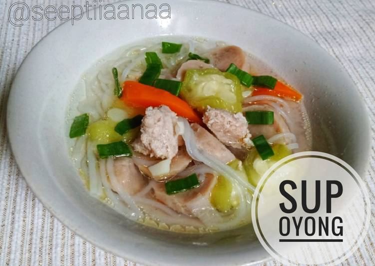 Resep Sup Oyong Spesial Lezat