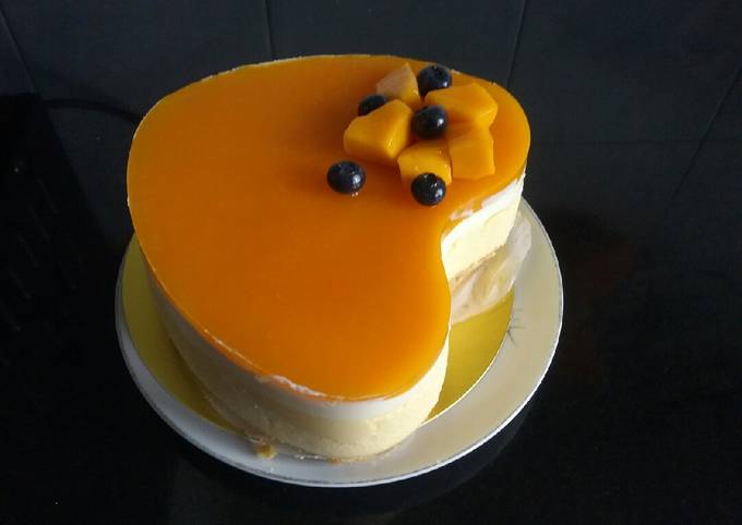 Resep Mangga Cheesecake Tanpa Di Panggang Oleh Dwi Monica Puspita Sari Cookpad