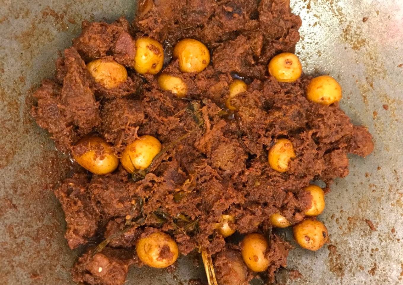 Rendang daging