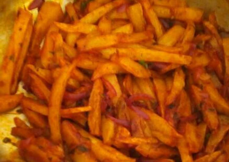 Chips masala