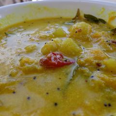 A picture of Sweet mango curry with coconut (Mambazha kootan).