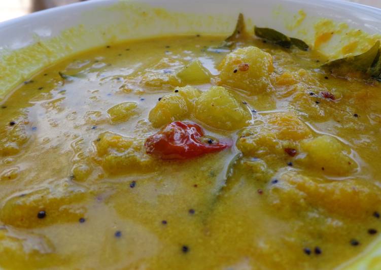 Step-by-Step Guide to Make Perfect Sweet mango curry with coconut (Mambazha kootan)