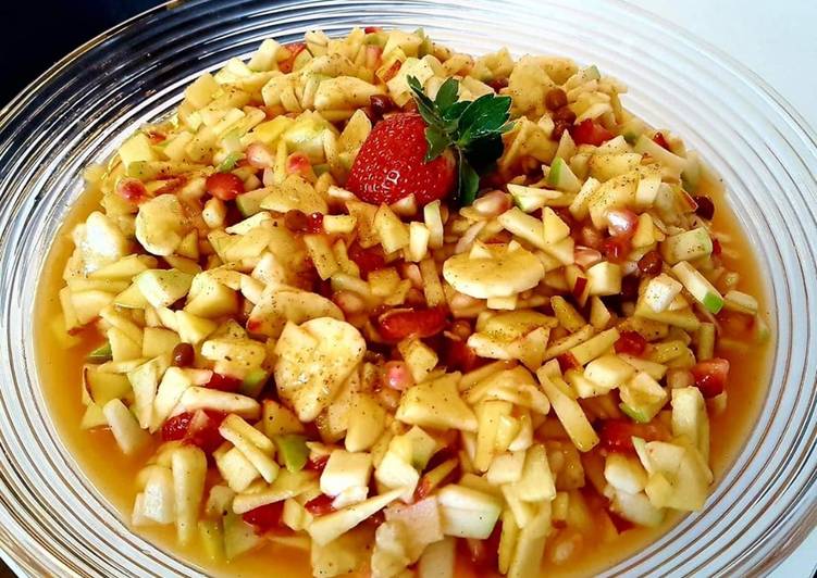 Recipe of Award-winning Fruit chaat                                  #ramadankitayari