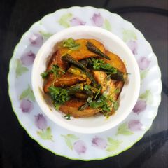 A picture of Aloo Bhindi Fry.