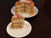 A picture of crunch cake