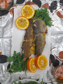 عکسی از دستور ماهی مجلسی و بدون ذره ای بو