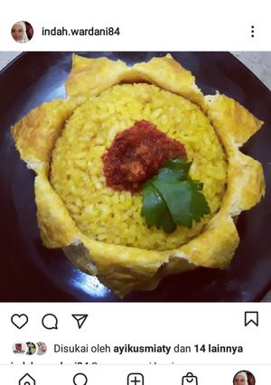 Foto resep Nasi Kuning Instan
