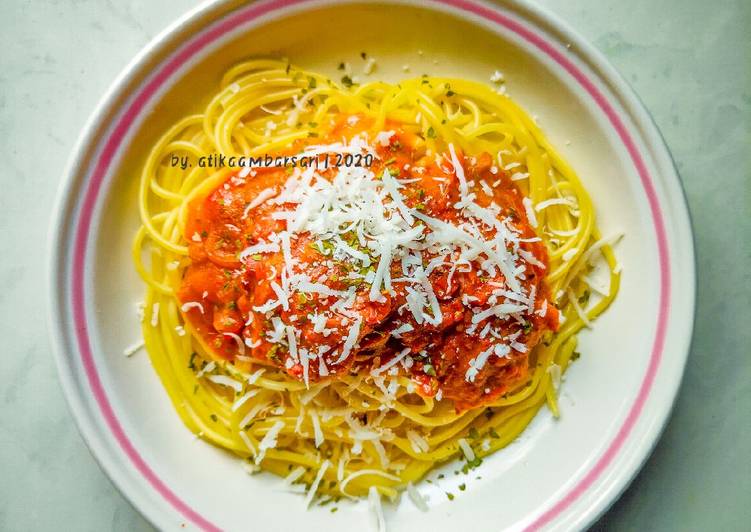 Resep Spaghetti Bolognese Jadi, Sempurna