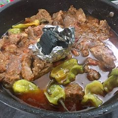 A picture of Koyla karhai.