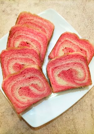 Foto resep 1.003. Ombre Japanese Milk Bread