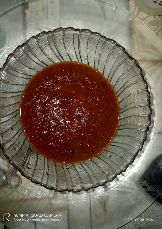 Una foto de Salmorreta, para arroces, fideuàs, y demás usos 🍅🧄🧄