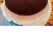 Una foto de tarta de queso ricotta