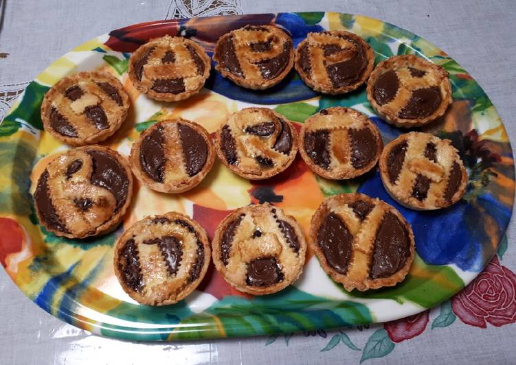 Crostatine alla nutella senza glutine