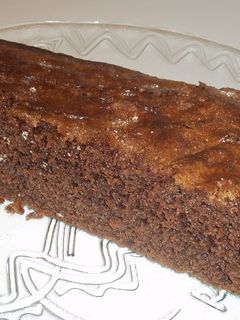 Una foto de Coca de llanda 36 x 25 de chocolate