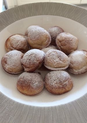 A picture of Poffertjes.