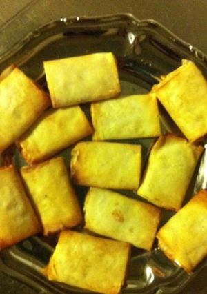 Une photo de Petits feuilletés aux crevettes